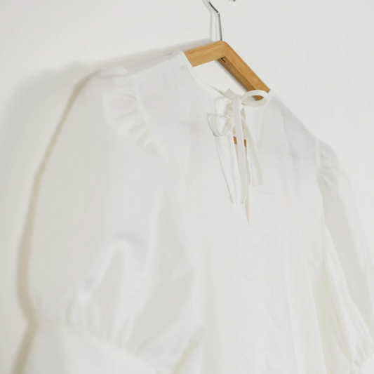 Vintage letní svatební šaty s kvítky M