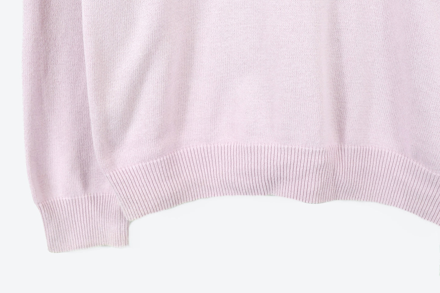 Pastelový bavlněný svetr L/XL