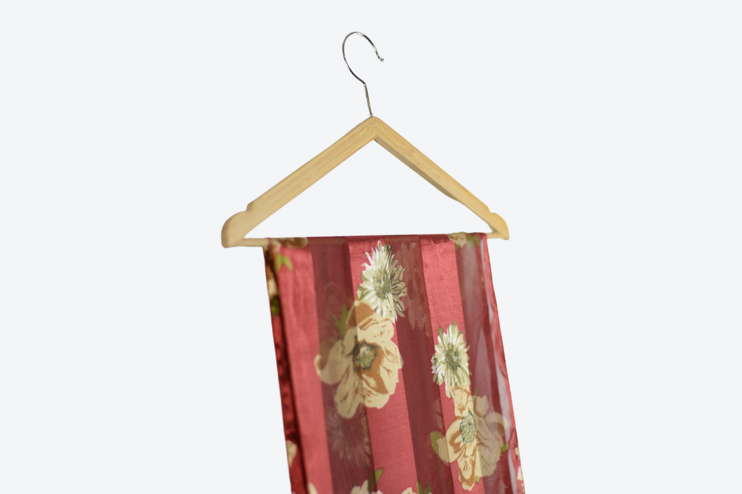 Vintage saténový floral šátek