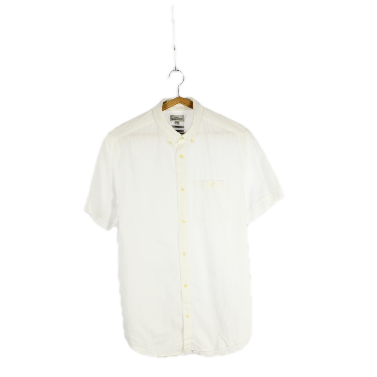 Lněná bílá košile M