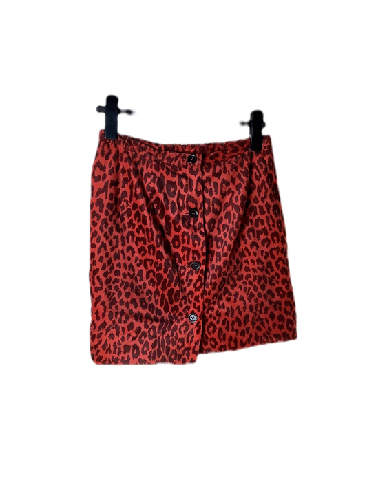 Red gepard sukně vel.S