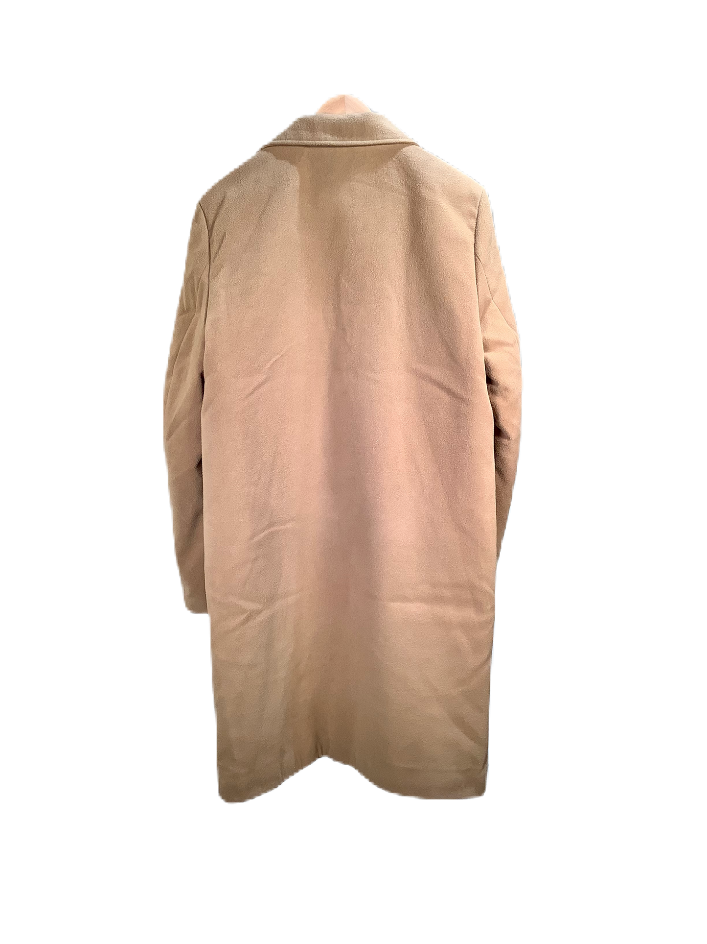 Béžový zateplený kabát M